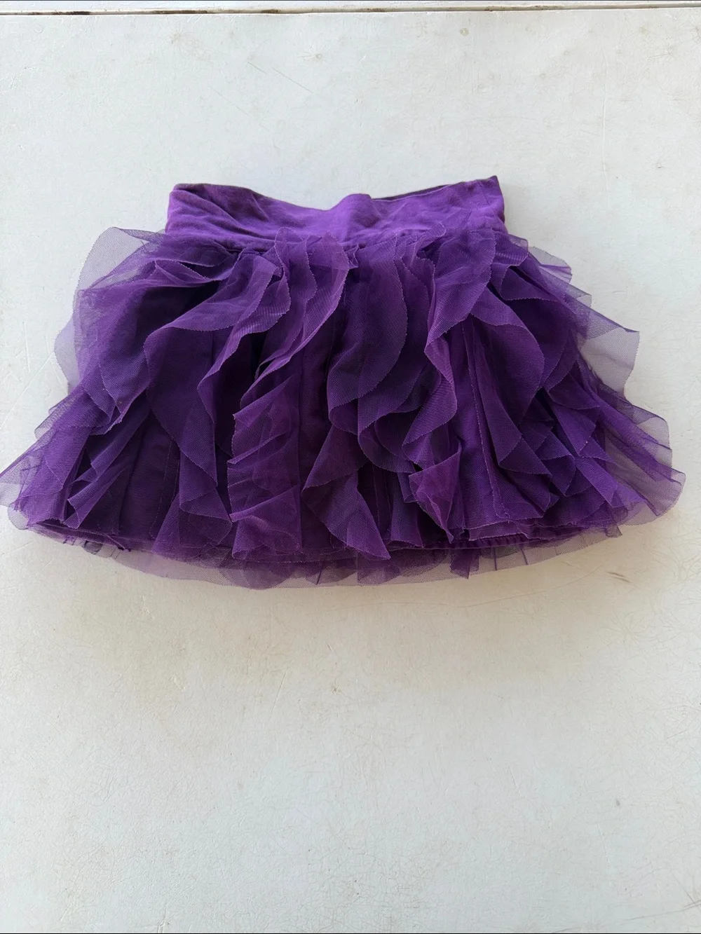 GAPKIDS Vibrant Purple Ruffle Tulle Skirt